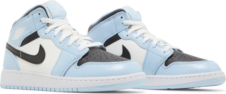 Nike Air Jordan 1 Mid GS 'Ice Blue'