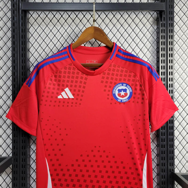 Camisa Chile Home 24/25 - Adidas Versão Torcedor Masculina