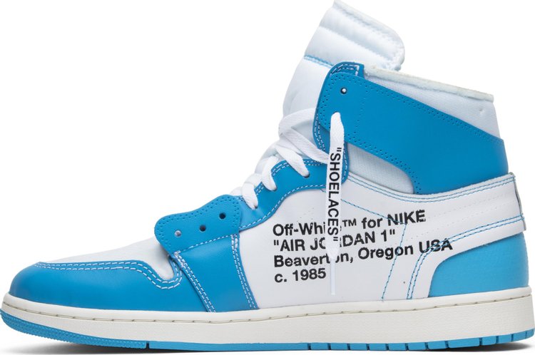 Off-White x Air Jordan 1 Retro High OG 'UNC'