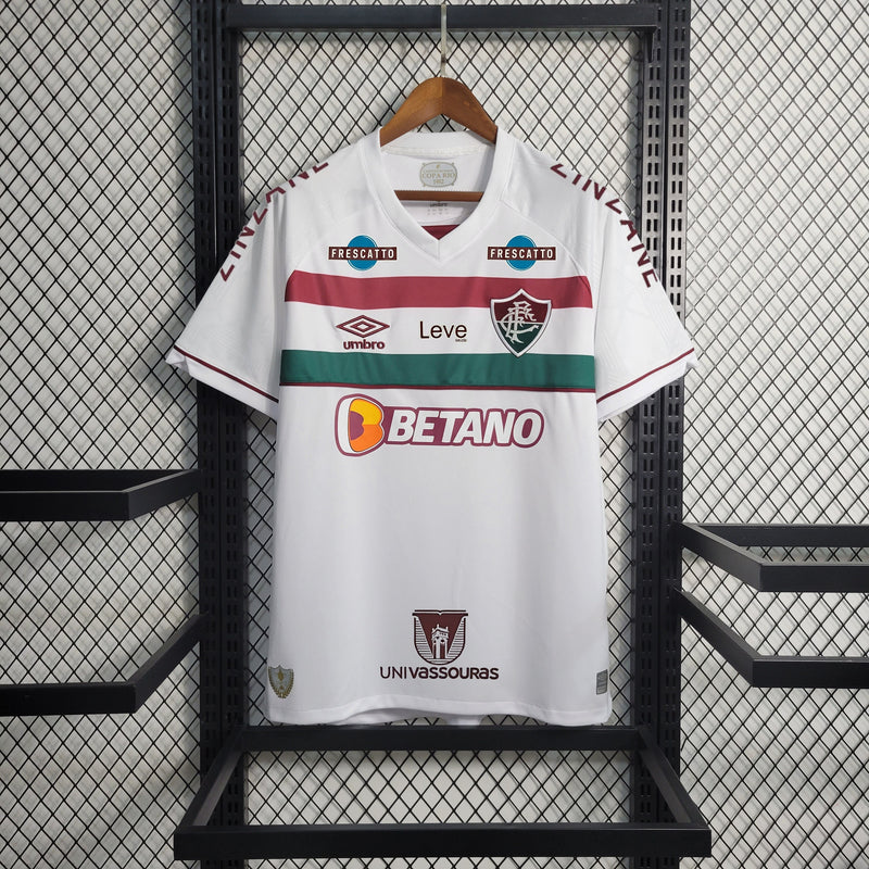 Camisa Fluminense Away 23/24 - Umbro Torcedor Masculina + Patrocínio