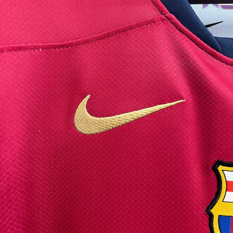 Camisa Barcelona Home 24/25 - Nike Torcedor Masculina