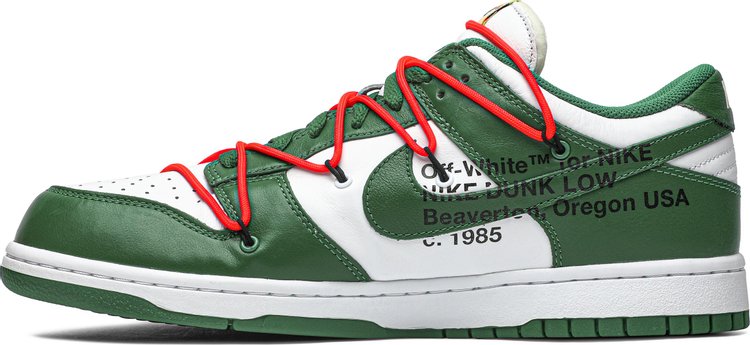 Off-White x Dunk Low 'Pine Green'