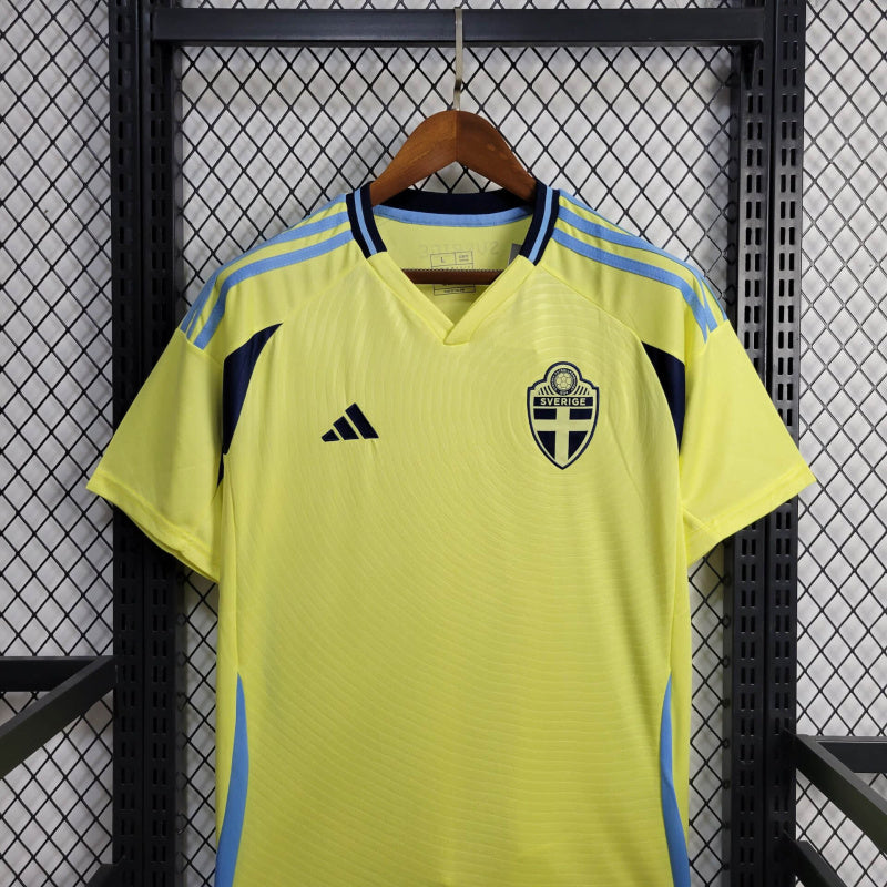 Camisa Suécia Home 24/25 - Adidas Torcedor Masculina