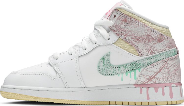 Nike Air Jordan 1 Mid SE GS 'Ice Cream'