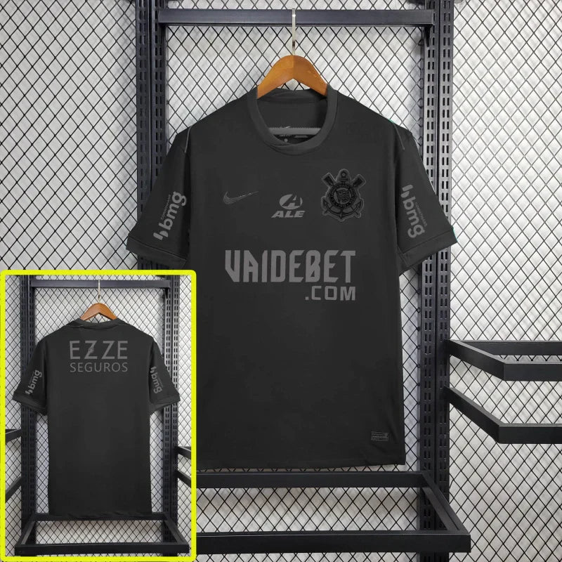 Camisa Corinthians Away + Patrocínios 24/25 - Nike Versão Torcedor