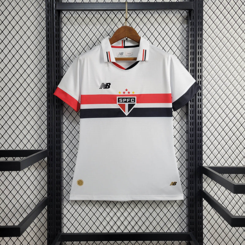 Camisa São Paulo Home 24/25 - Adidas Feminina