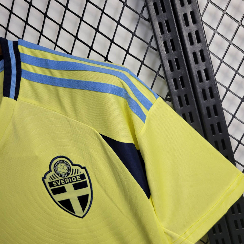 Camisa Suécia Home 24/25 - Adidas Torcedor Masculina