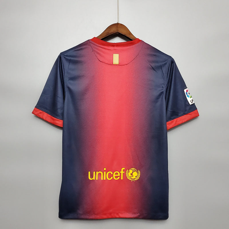 Camisa Barcelona Titular 12/13 - Versão Retro