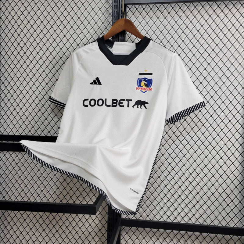 Camisa Colo-Colo Home 24/25 - Adidas Torcedor Masculina