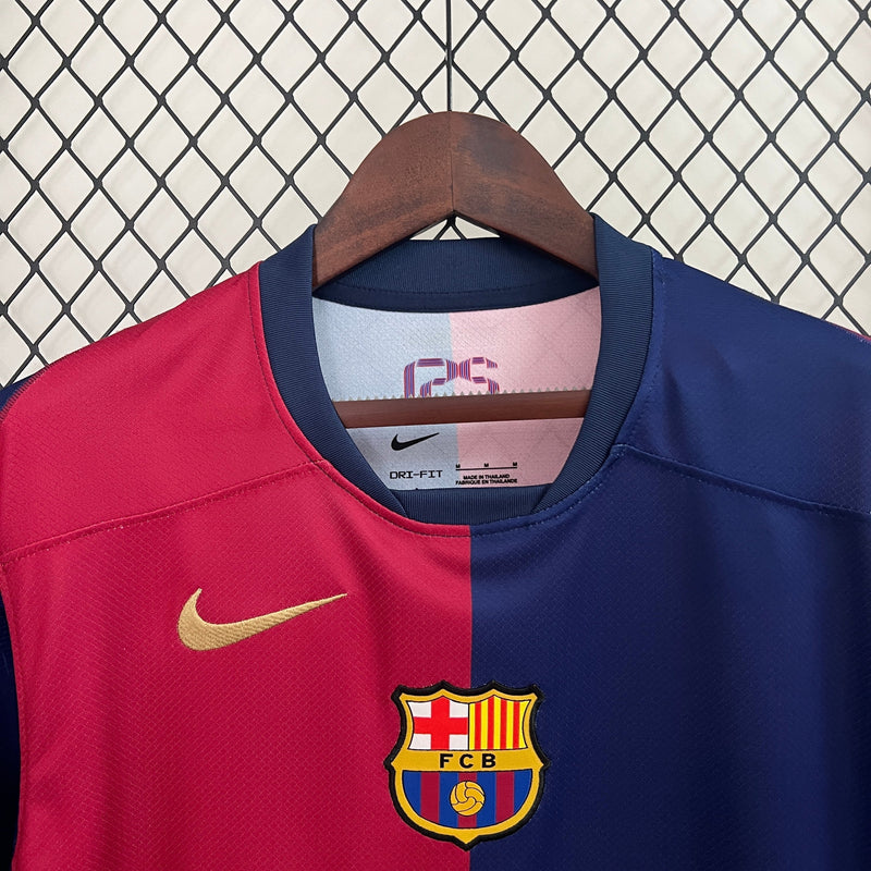 Camisa Barcelona Home 24/25 - Nike Torcedor Masculina