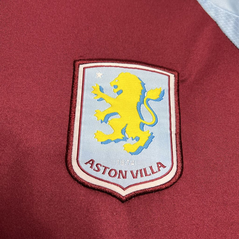 Camisa Aston Villa Titular 24/25 - Versão Torcedor - Lançamento